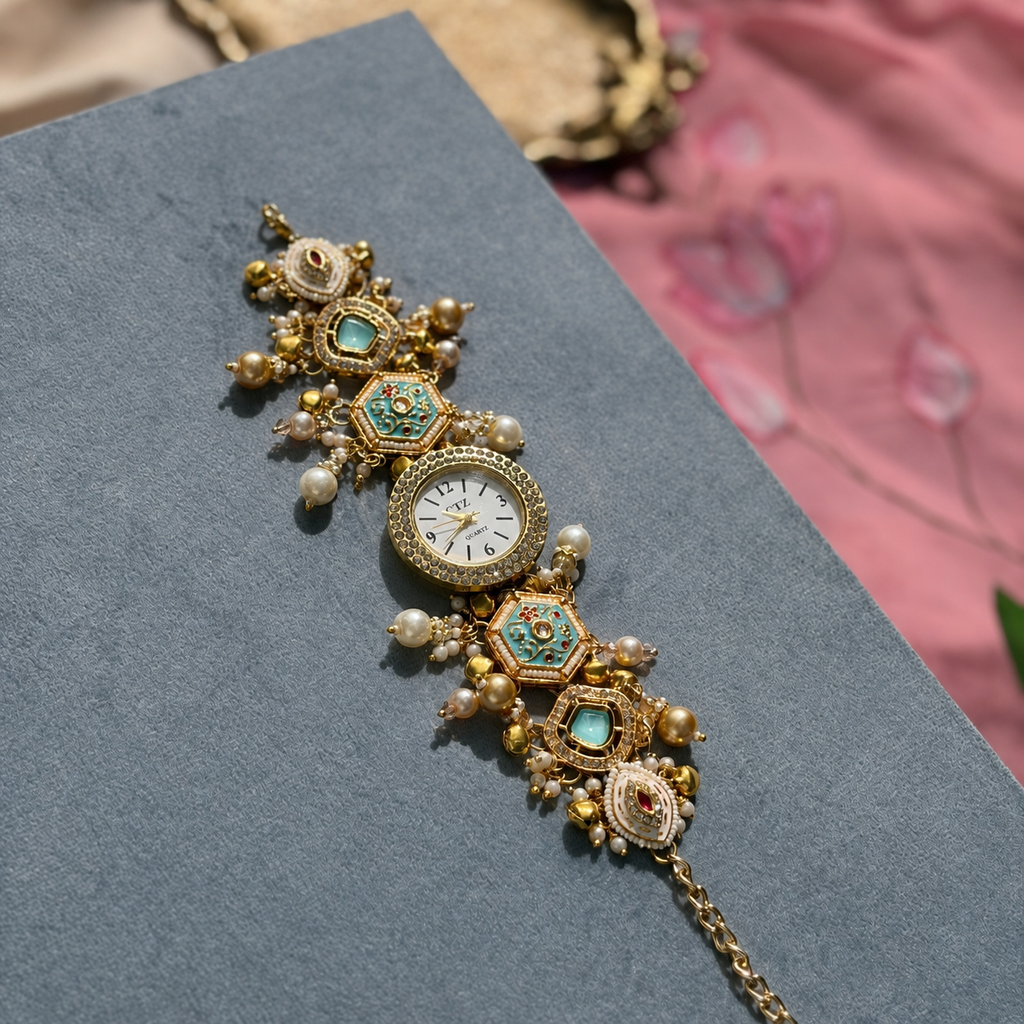 Kashmiri Royal watch Rakhi