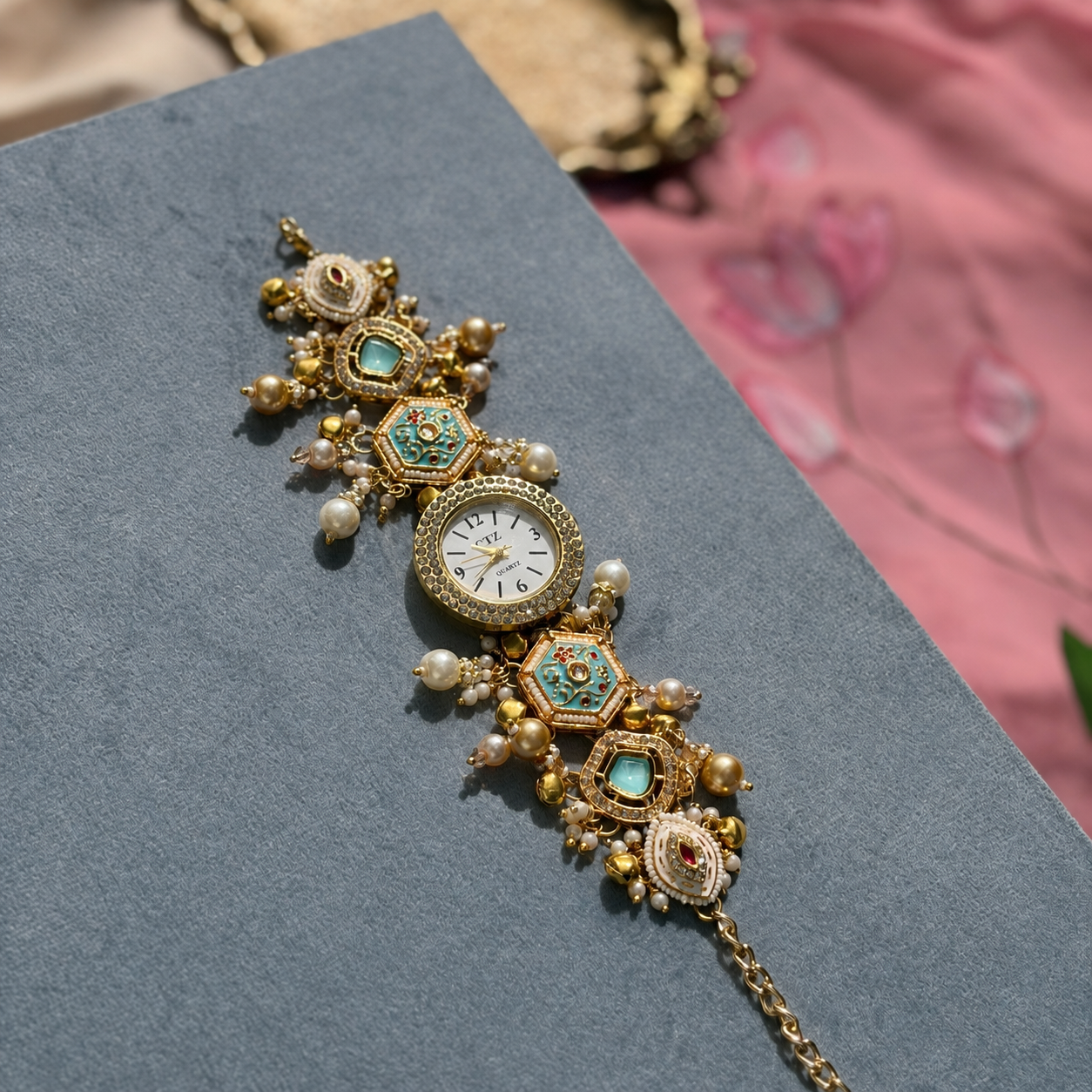 Kashmiri Royal watch Rakhi