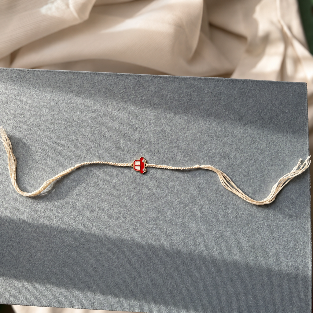Little Red Car Rakhi