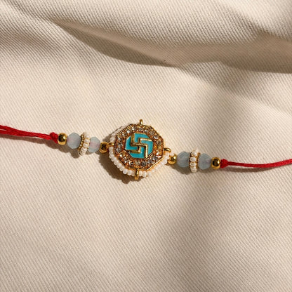 Laal Swastik Shree Rakhi