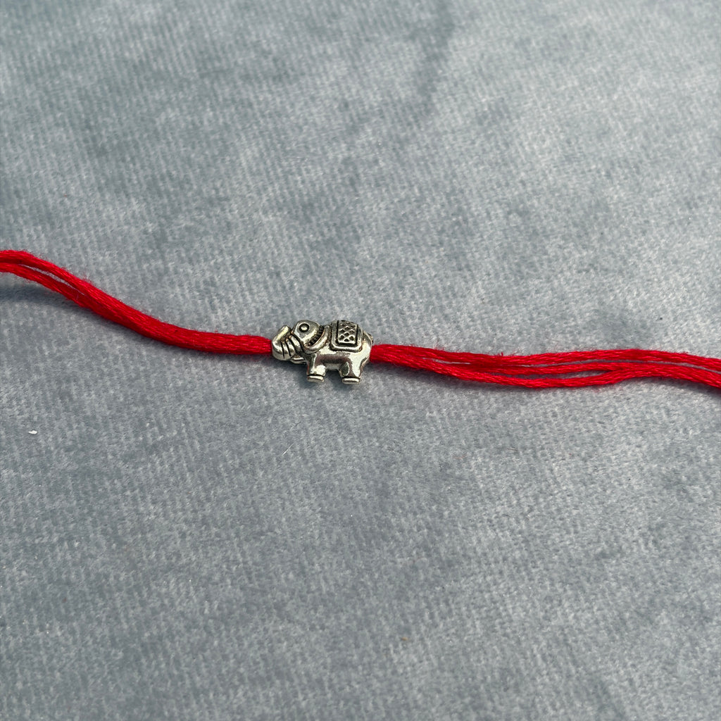Silver Gaj Rakhi